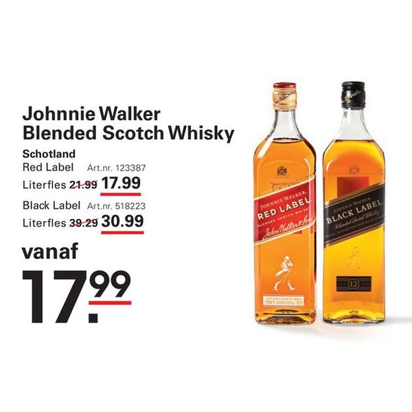 Johnnie Walker Blended Scotch Whisky