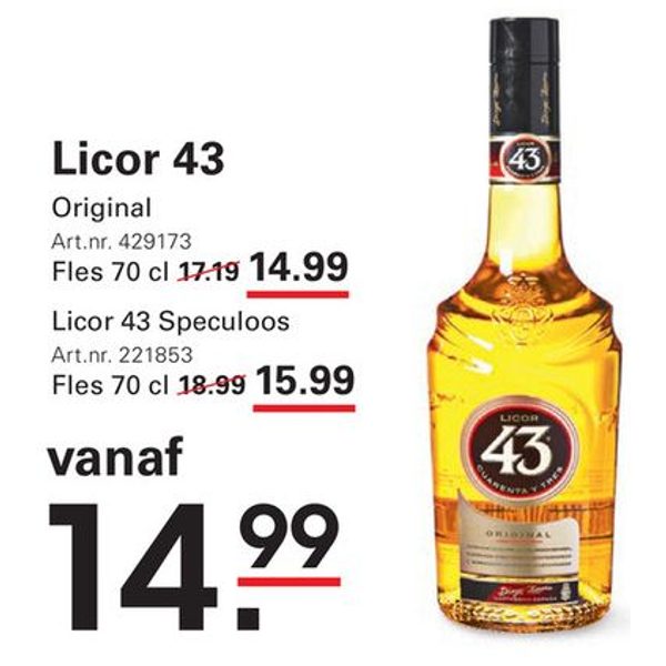 Licor 43 Original of Speculoos