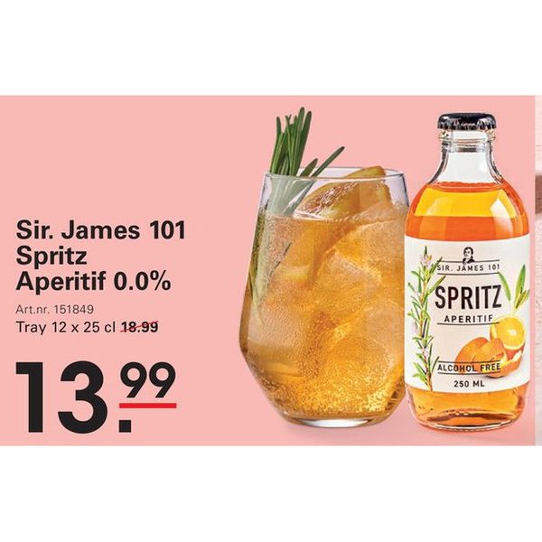 Sir. James 101 Spritz Aperitif 0.0%