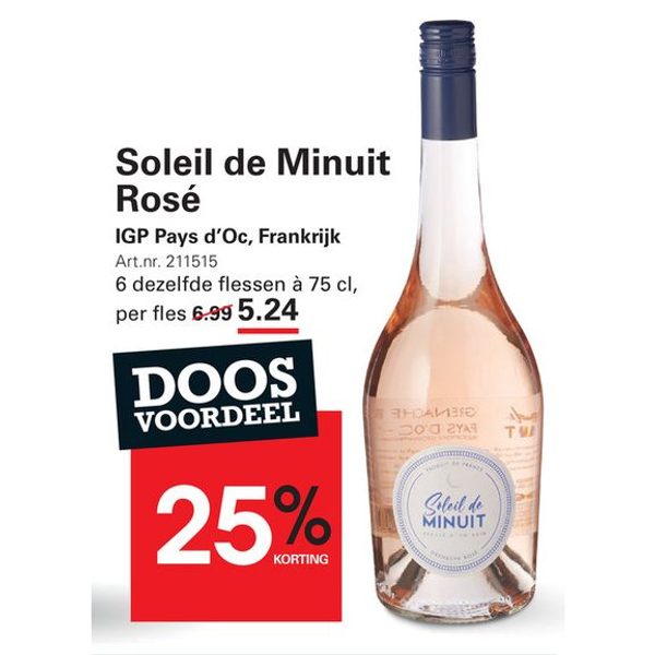 Soleil de Minuit Rosé