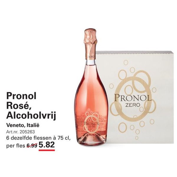 Pronol Rosé, Alcoholvrij