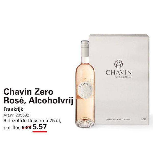 Chavin Zero Rosé, Alcoholvrij