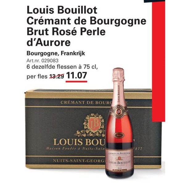 Crémant de Bourgogne Brut Rosé Perle d'Aurore