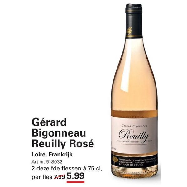 Gérard Bigonneau Reuilly Rosé