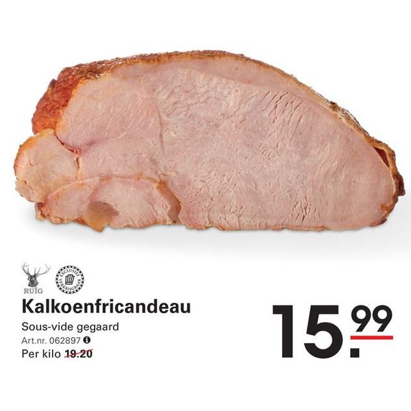 Kalkoenfricandeau