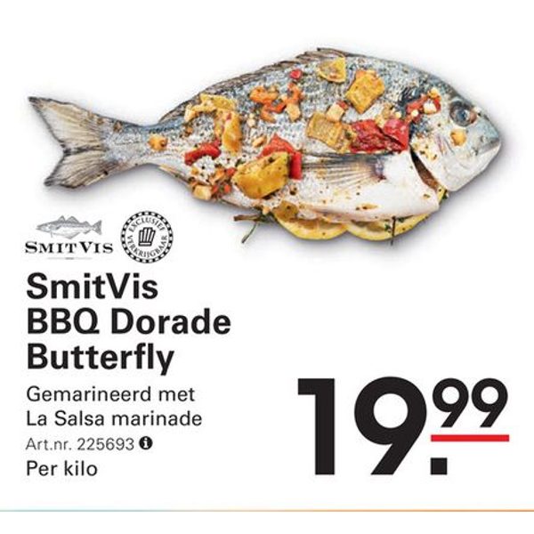 SmitVis BBQ Dorade Butterfly