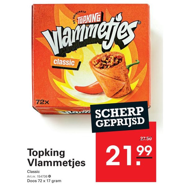 Topking Vlammetjes Classic
