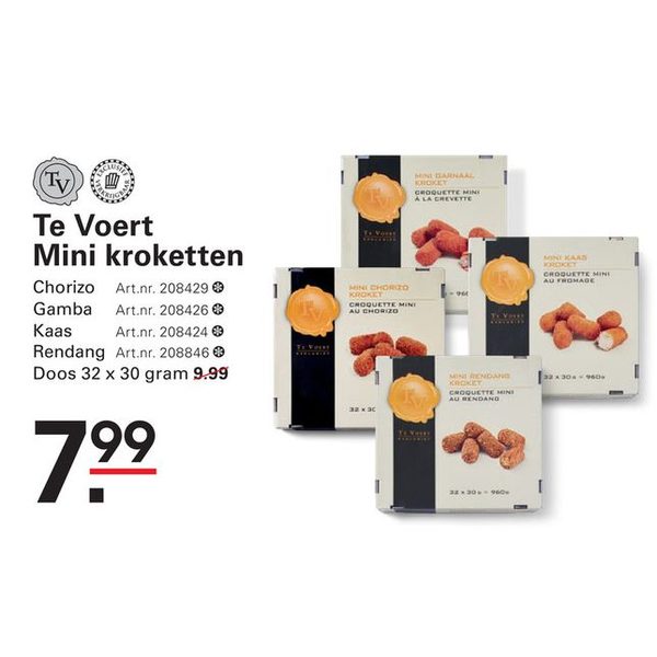 Te Voert Mini kroketten
