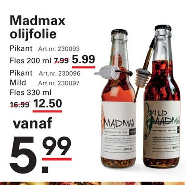 Madmax olijfolie