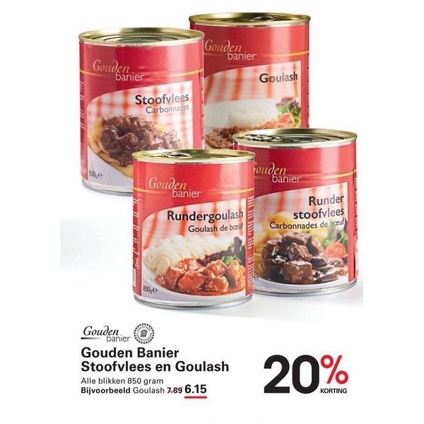 Gouden Banier Stoofvlees en Goulash