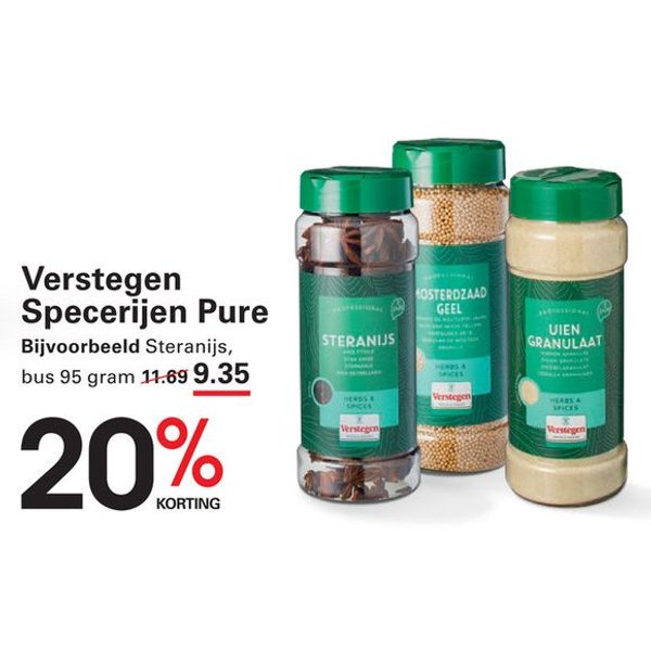 Verstegen Specerijen Pure