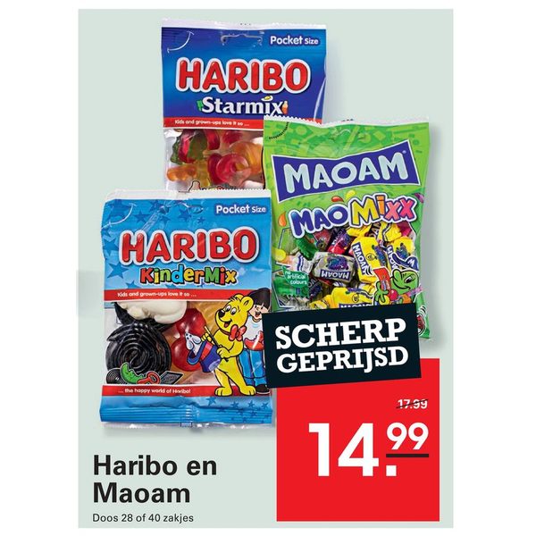 Haribo en Maoam