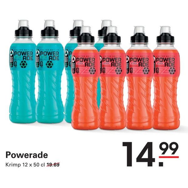 Powerade Krimp 12 x 50 cl