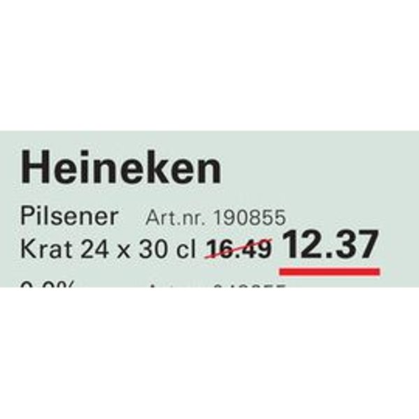Heineken Pilsener