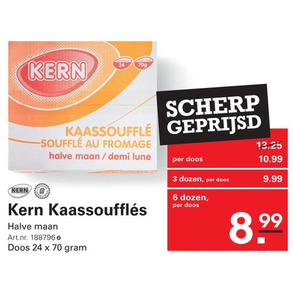 Kern Kaassoufflés (24x70g)