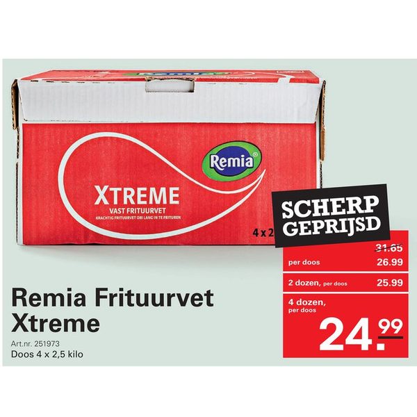 Remia Frituurvet Xtreme