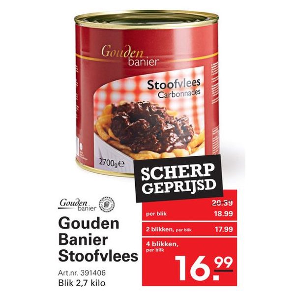 Gouden Banier Stoofvlees