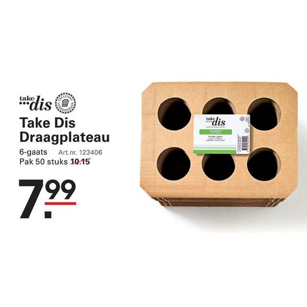 Take Dis Draagplateau