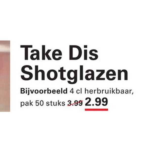 Take Dis Shotglazen