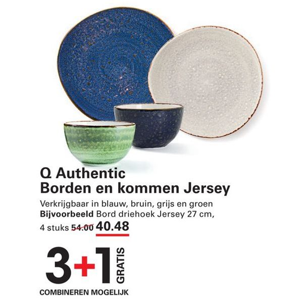 Q Authentic Borden en kommen Jersey