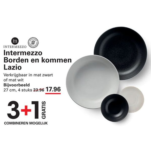 Intermezzo Borden en kommen Lazio
