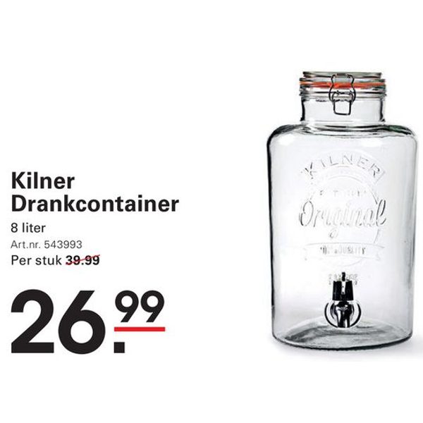 Kilner Drankcontainer