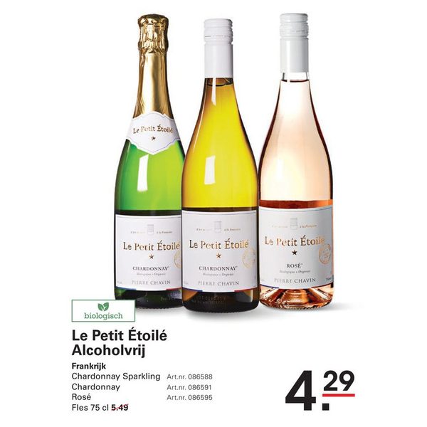 Le Petit Étoilé Alcoholvrij