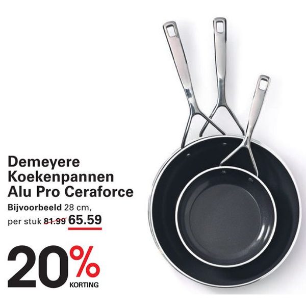 Demeyere Koekenpannen Alu Pro Ceraforce