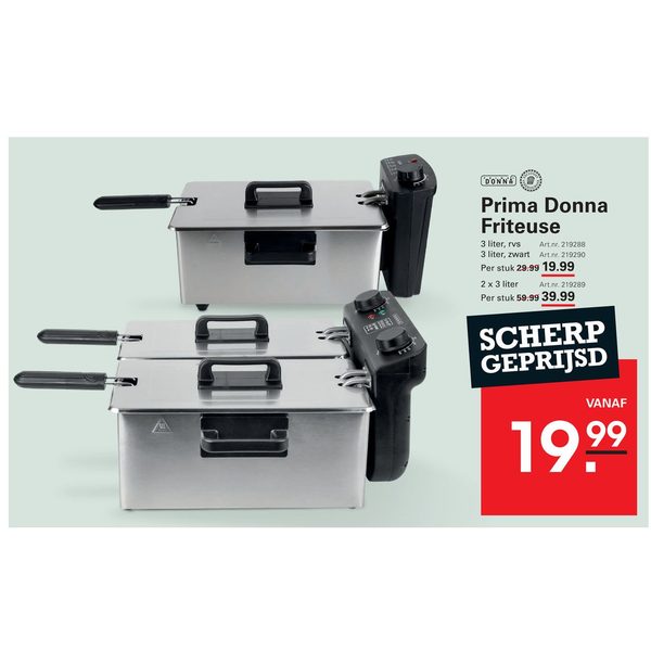 Prima Donna Friteuse