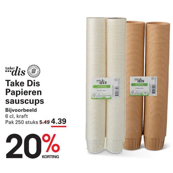 Take Dis Papieren sauscups