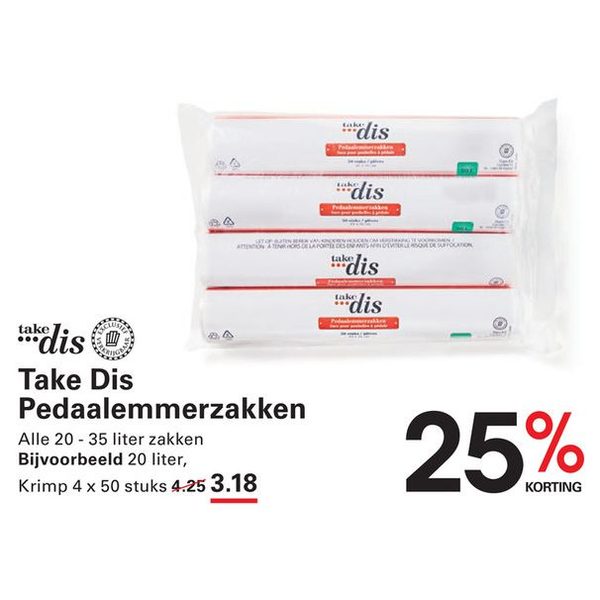 Take Dis Pedaalemmerzakken