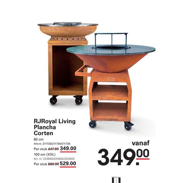 RJRoyal Living Plancha Corten