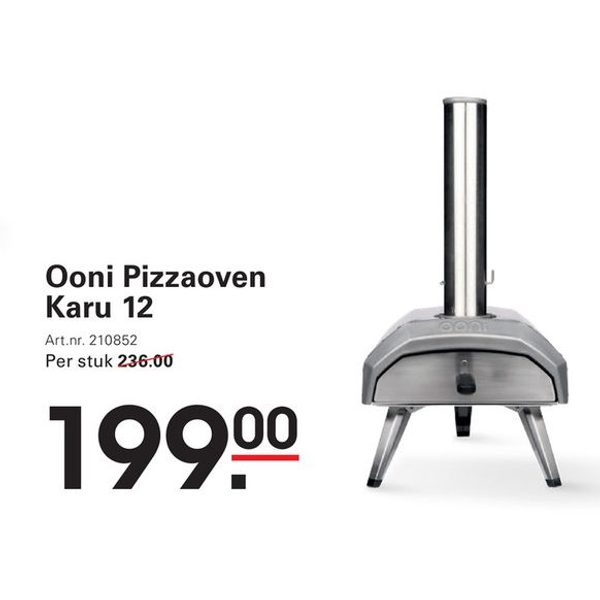 Ooni Pizzaoven Karu 12