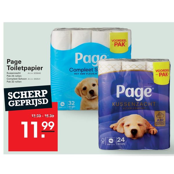 Page Toiletpapier