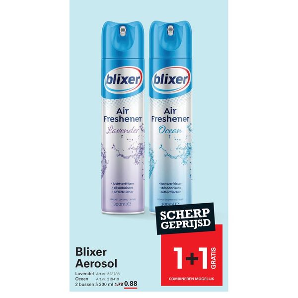 Aerosol luchtverfrisser