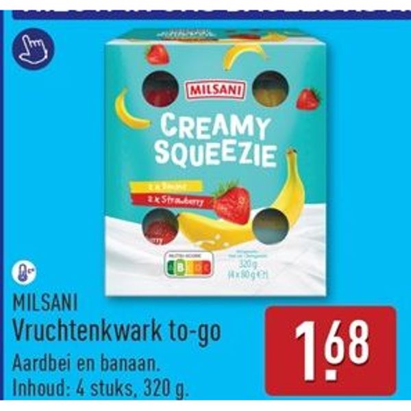 MILSANI Vruchtenkwark to-go