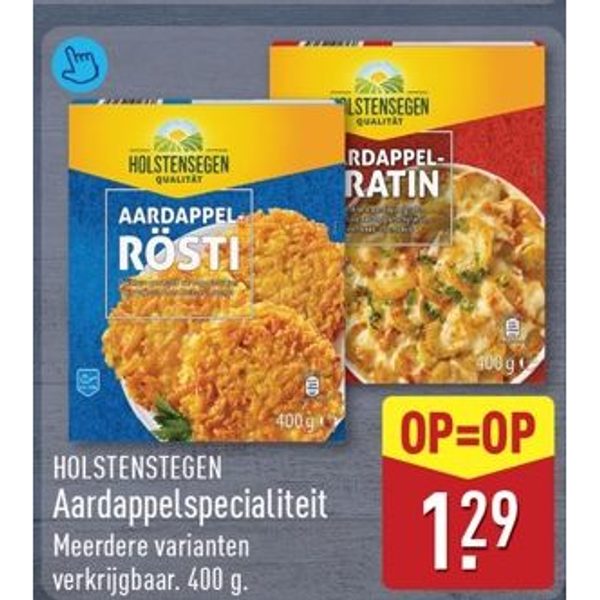 HOLSTENSTEGEN Aardappelspecialiteit