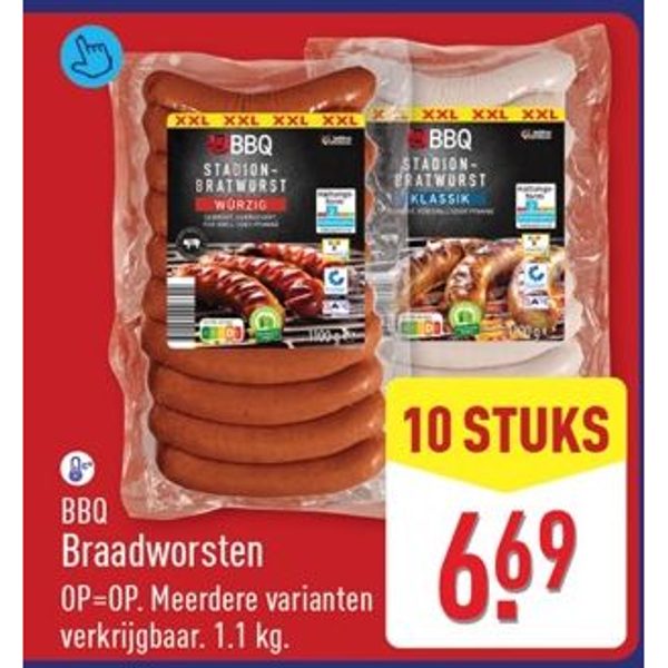 BBQ Braadworsten