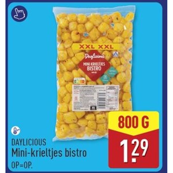 Mini-krieltjes bistro