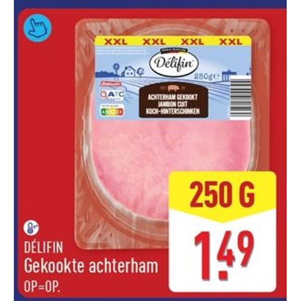 DÉLIFIN Gekookte achterham