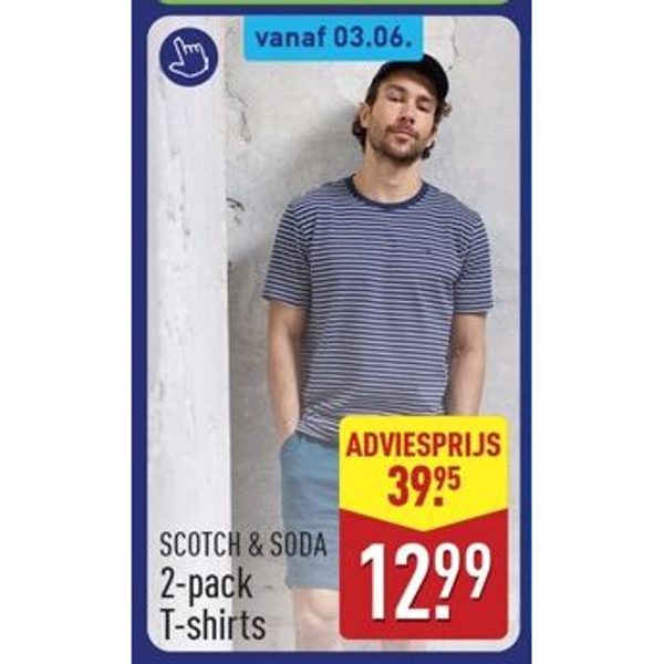 SCOTCH & SODA 2-pack T-shirts