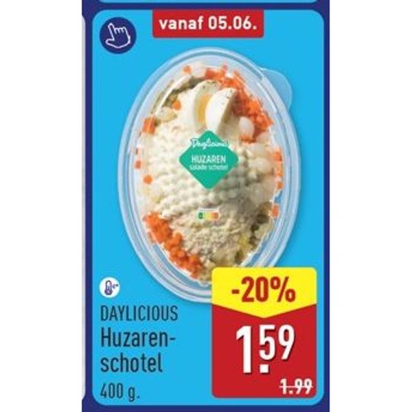 DAYLICIOUS Huzaren-schotel