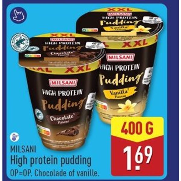 MILSANI High protein pudding