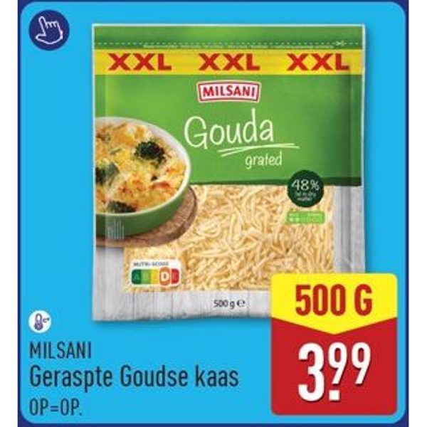 MILSANI Geraspte Goudse kaas