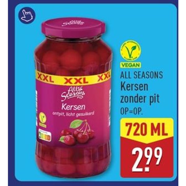 Kersen zonder pit