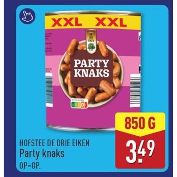 HOFSTEE DE DRIE EIKEN Party knaks