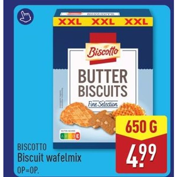 BISCOTTO Biscuit wafelmix