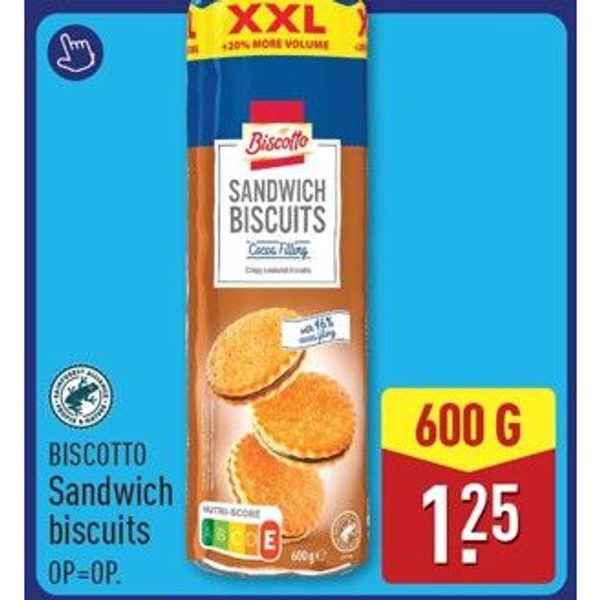 BISCOTTO Sandwich biscuits