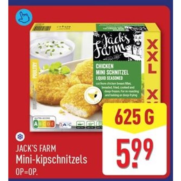 JACK'S FARM Mini-kipschnitzels