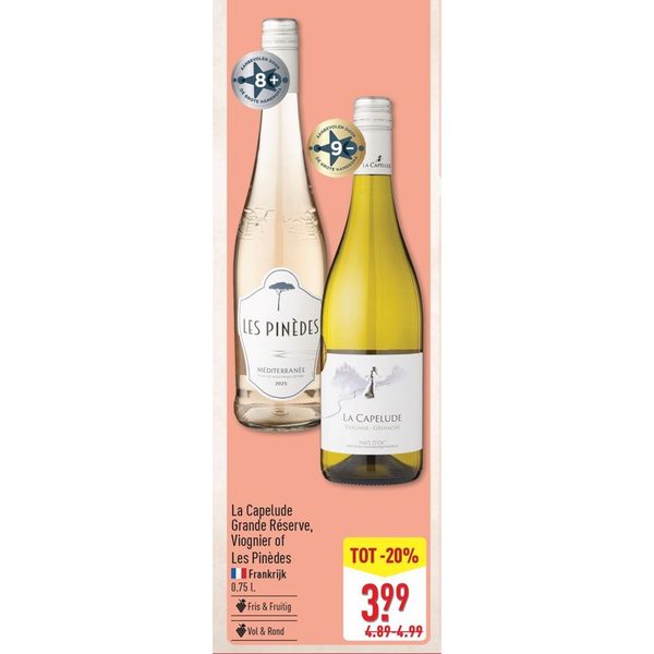 La Capelude / Les Pinèdes wijnen